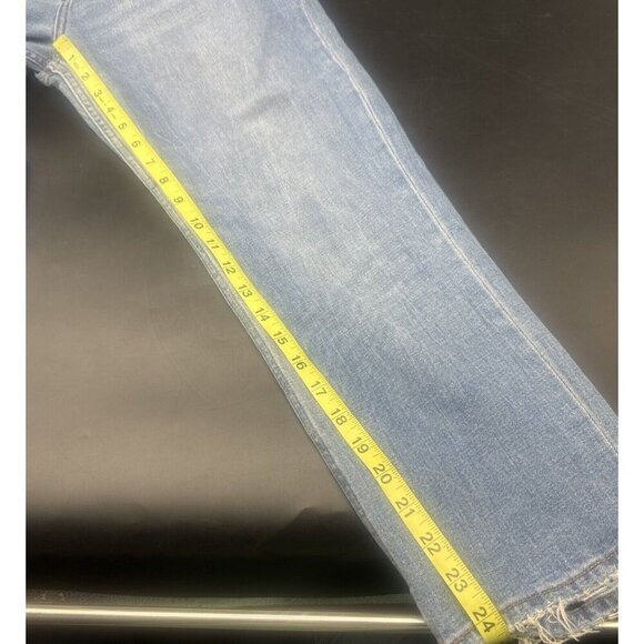 Abercrombie & Fitch Womens Ultra High Rise Ankle Straight Curve Love Jeans 27/4S - Picture 11 of 11